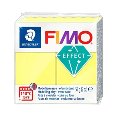 Afbeelding van Fimo klei soft Transparant Geel Nummer 104