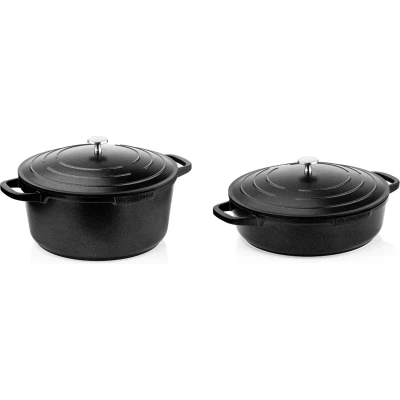 Afbeelding van Westinghouse Pannenset Performance (Braadpan + Hapjespan) ø 28 cm Zwart Inductie en alle andere warmtebronnen