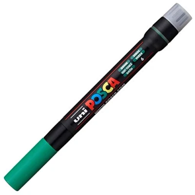 Image de Uni ball POSCA Marqueur pinceau Brush Vert