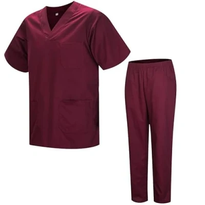 Image de MISEMIYA uniformes sanitaires unisexes et médicaux BZ 817 8312, Grenat 21, 5XL