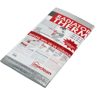 Afbeelding van Radiatorfolie Mac Lean 2.5 x 0.5 meter (Energiebesparend, Zilver)
