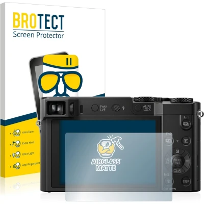 Afbeelding van BROTECT Screenprotector voor Panasonic Lumix DMC TZ101 Folie Beschermfolie Beschermglas matte