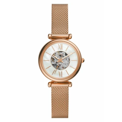 Afbeelding van Fossil Traditional Horloge Rose goldcoloured, Dames, Maat: One Size, gold coloured