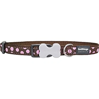 Afbeelding van Dog collar Red Dingo Spots (1,5 x 24 36 cm)