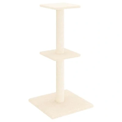 Afbeelding van vidaXL Kattenmeubel met sisal krabpalen 73 cm crèmekleurig