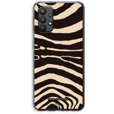 Afbeelding van Case Company® hoesje geschikt voor Samsung Galaxy A32 4G Arizona Zebra Soft Cover Telefoonhoesje Bescherming aan alle Kanten en Schermrand