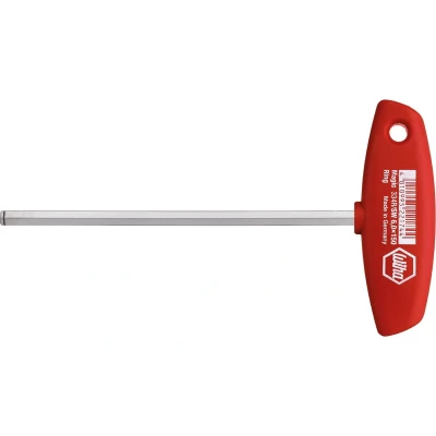 Afbeelding van Wiha Werkplaats Inbusschroevendraaier Sleutelbreedte: 6 mm Koplengte: 150 Afmeting, lengte: 182