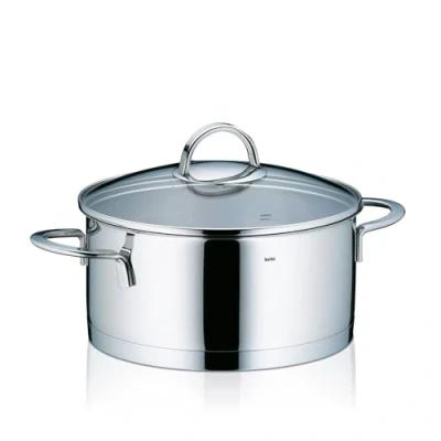 Afbeelding van Kookpan laag 20 cm RVS Kela Cailin