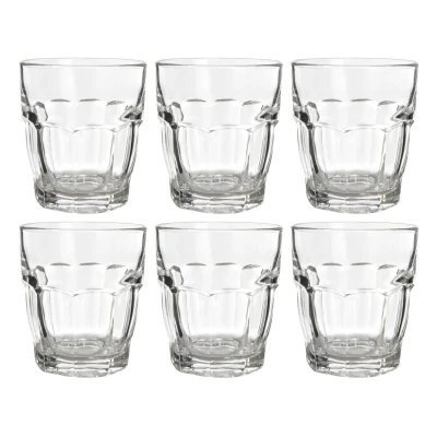 Afbeelding van Bormioli Rocco Waterglazen Rock Bar 270 ml 6 Stuks