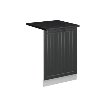 Afbeelding van Vicco Fame Line Panneau de lave vaisselle Anthracite maison campagne 60 cm AP