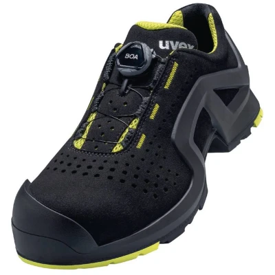 Afbeelding van Uvex 6568 6568240 Lage veiligheidsschoenen S1P Schoenmaat (EU): 40 Zwart/geel 1 paar
