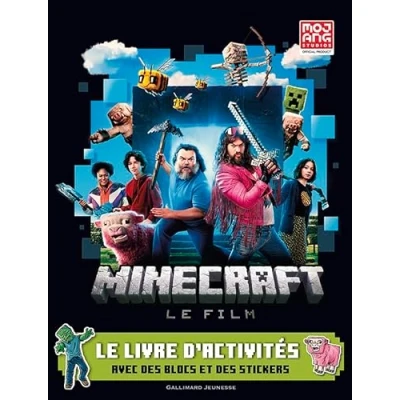 Afbeelding van MINECRAFT LE FILM LIVRE D&#039;ACTIVITES OFFICIEL