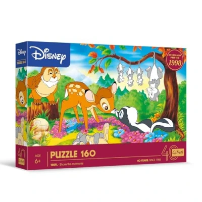 Afbeelding van Trefl 160 40th anniversary Bambi and forest friends / Disney Bambi_FSC Mix 70%.