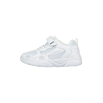Afbeelding van Fila Ventosa Unisex Sneakers laag voor kinderen, Maat: 34, White Imitatieleer/ textiel