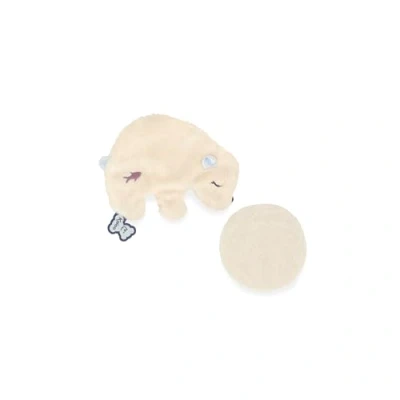 Afbeelding van Kaloo K211007 Koude zak voor baby&#039;s, rustgevend pluche, beer, koudeverlichting, wit/beige, vanaf de geboorte,