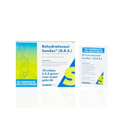 Afbeelding van Rehydratiezout (Ors) Sandoz Sachet 5,4g