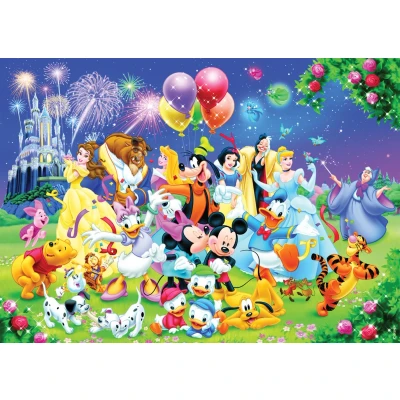 Afbeelding van Nathan puzzel 1000 stukjes de Disney familie volwassenen en kinderen vanaf 14 jaar hoogwaardige perfecte montage collectie mijn helden 12000917