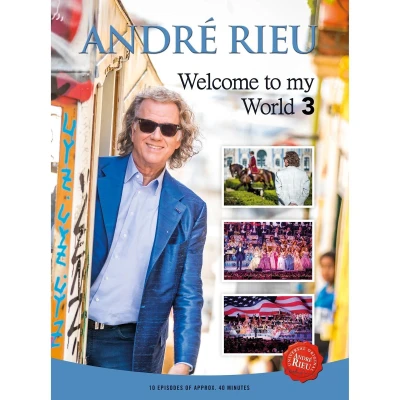 Afbeelding van Universal André Rieu &amp; The Johann Strauss Orchestra Welcome To My World 3 Dvd