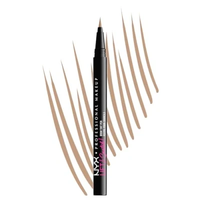 Image de NYX Professional Makeup Feutre à Sourcils Lift &amp; Snatch, Waterproof, Sans Transfert, Teinte : Taupe (01)