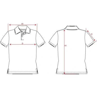 Afbeelding van Tricorp Poloshirt Premium 204002 210gr Slim Fit Zwart Maat S