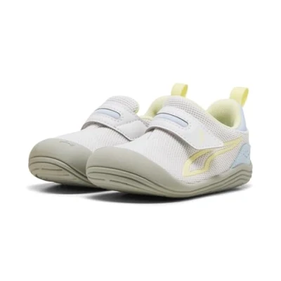 Afbeelding van Kitten Mesh V sneakers, Grijs/Goud, Maat 26 PUMA