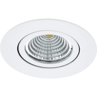 Afbeelding van Richtbare led spot Saliceto rond 6w 2700K wit