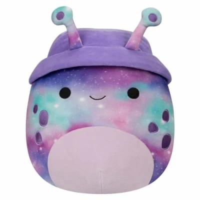 Afbeelding van Squishmallows Daxxon extra aards pluche dier paars en haar bob van 30 cm voeg toe aan je collectie; ultrazacht middelgrootte; officieel Kelly Toy speelgoed