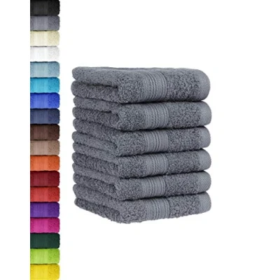 Afbeelding van 6 dlg. Set gastendoekjes in vele kleuren, 100% katoen, pak van 30 x 50 cm