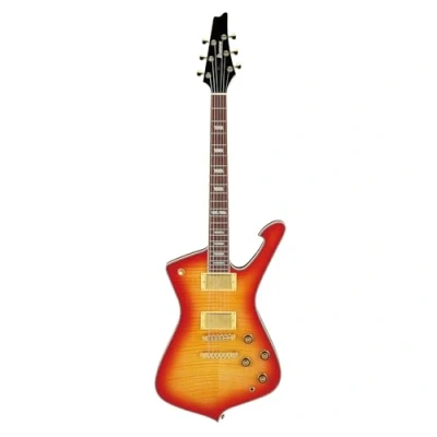 Afbeelding van Ibanez Iceman IC420FM CRS Cherry Sunburst Elektrische gitaar