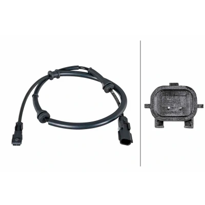 Afbeelding van HELLA 6PU 358 252 071 ABS Sensor Geluidsensor 2 polig 690mm RENAULT: Espace IV (JK) 2.0 dCi, 2.2 3.5 V6, 3.0 2.0, 1.9 dCi 2002 2015