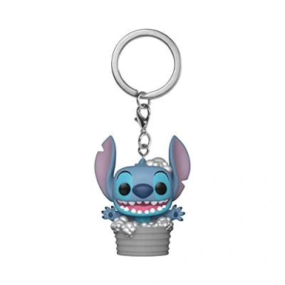 Afbeelding van Funko Pop! Keychain: Disney Lilo and Stitch in Bathtub