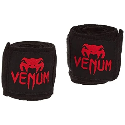 Afbeelding van Venum Kontact Bandages Zwart Rood 2,5 meter
