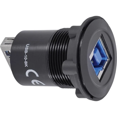 Afbeelding van TRU COMPONENTS USB 10 BK inbouwbus 3.0 Inhoud: 1 stuk(s)