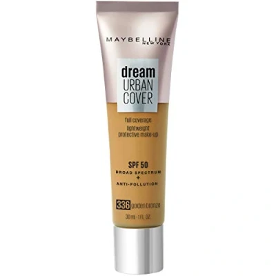Afbeelding van Maybelline New York Dream Urban Cover 336 Golden Brons, 30 milliliter