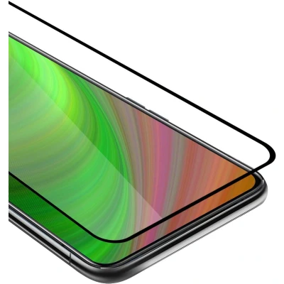 Afbeelding van Cadorabo Screenprotector geschikt voor Oppo Reno2 Z Volledig scherm pantserfolie Beschermfolie in TRANSPARANT met ZWART Gehard (Tempered) display beschermglas 9H hardheid 3D Touch