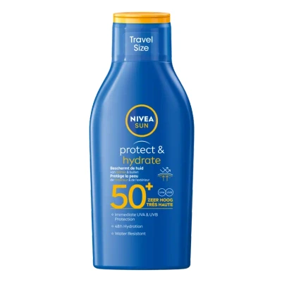Afbeelding van Nivea Sun Protect &amp; Hydrate Travelsize Zonnemelk SPF50+