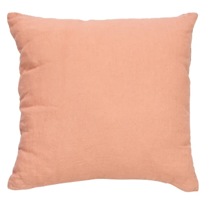 Afbeelding van Dutch Decor LINN Sierkussen 45x45 cm 100% linnen effen kleur Muted Clay roze