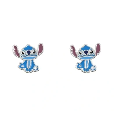 Afbeelding van Stitch oorbellen, één maat, Messing/basis, Geen edelsteen, edelsteen