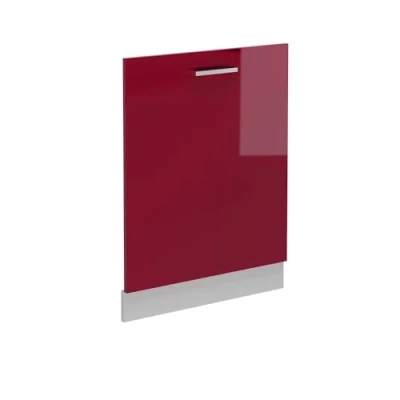 Afbeelding van Vicco R Line Vaatwasser deksel 60 cm zonder werkblad Bordeauxrode hoogglans