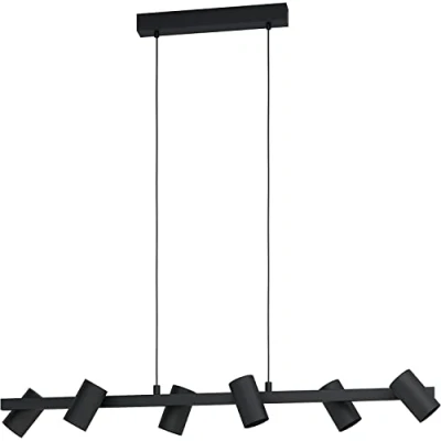 Afbeelding van EGLO Gatuela 1 Hanglamp E14 116 cm Zwart