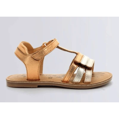 Afbeelding van Kickers Diamanto Sandalen Orange voor kinderen, Maat: 28, Leer