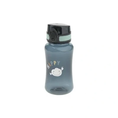 Afbeelding van LÄSSIG Drinkfles voor kinderen, 420 ml, BPA vrij, lekvrij, kleine fles buiten, wolkenmotief
