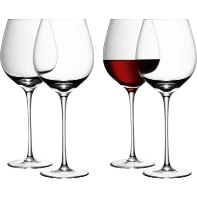 Afbeelding van L.S.A. Wine Wijnglas 750 ml Set van 4 Stuks Transparent / Glass