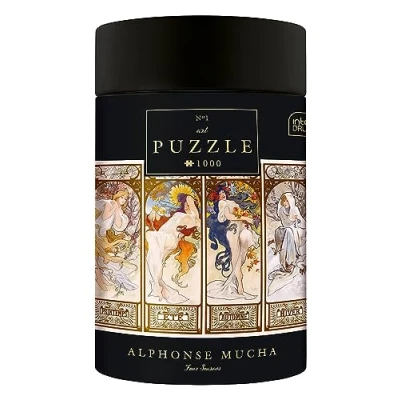Afbeelding van Interdruk Puz1000A1M Mucha Puzzel 67 x 48 cm