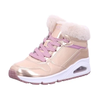 Afbeelding van Skechers Sneakers hoog voor kinderen, Maat: 34, Goud Kunststof