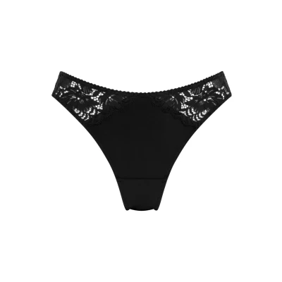 Afbeelding van Hunkemöller Andrea String, Dames, Maat: XSxXS, Black