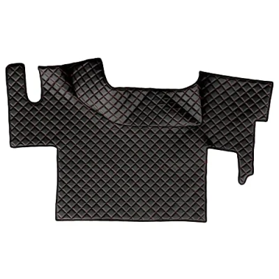 Afbeelding van F CORE truck accessoires vloer volledige mat compatibiliteit voor RENAULT T 01.14 04.21 Vlakke ZWART/ROOD