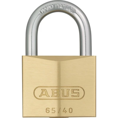 Afbeelding van Abus 65/40 messing hangslot gelijksluitend 40 mm