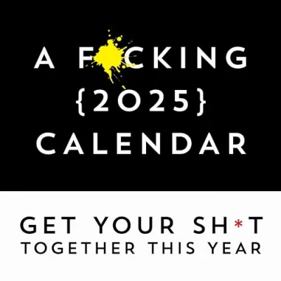 Afbeelding van Calendars &amp; Gifts to Swear By F*cking 2025 Wall Calendar
