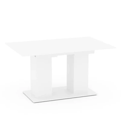 Afbeelding van Vicco Eettafel tien wit 140 x 90 cm